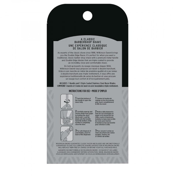 Wilkinson Sword Long Handle 1rzr+ 5blades