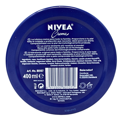 Nivea Cream 400ml Blue Tin