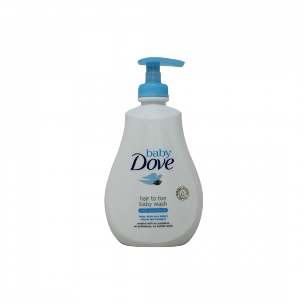 Dove Baby Wash Head-to-Toe Rich Moisture 400ml