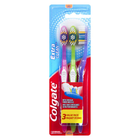 Colgate Toothbrush Flex Soft 3ct